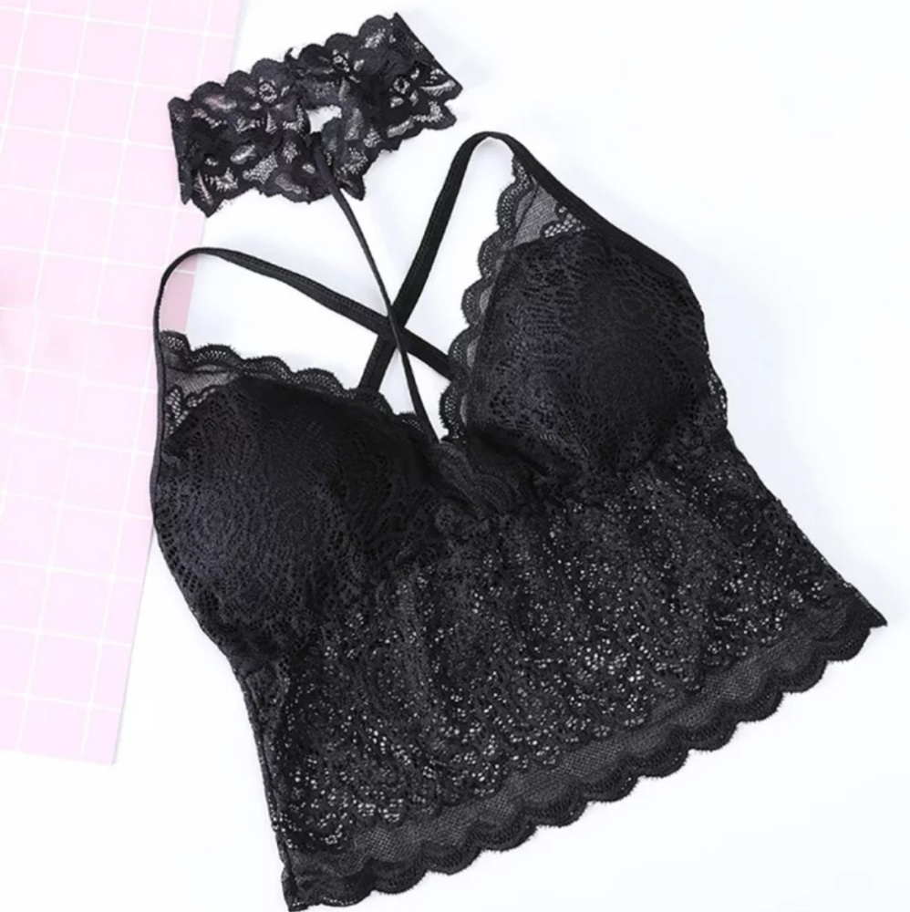 Sexy Lace Choker Top